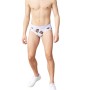 Moschino Bear Print Cotton Briefs White