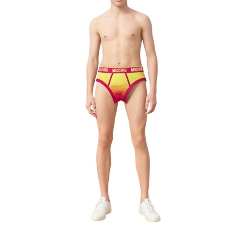 Moschino Gradient Sunset Brief Multi Fucsia