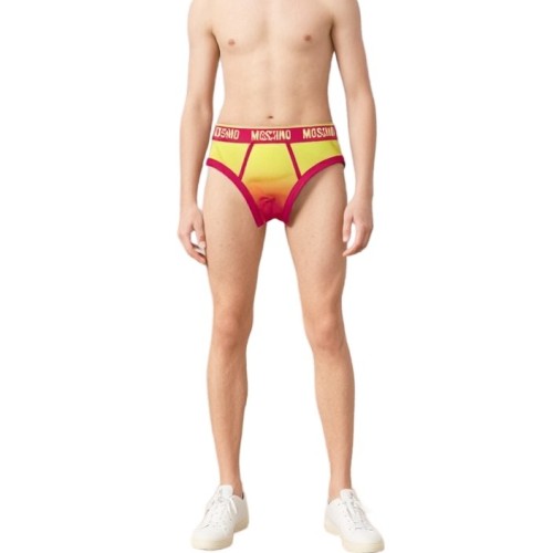 Moschino Gradient Sunset Brief Multi Fucsia