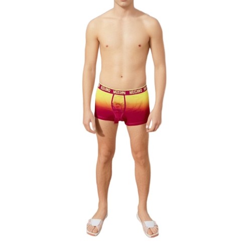 Moschino Sunset Gradient Boxer Trunk Multi Fucsia