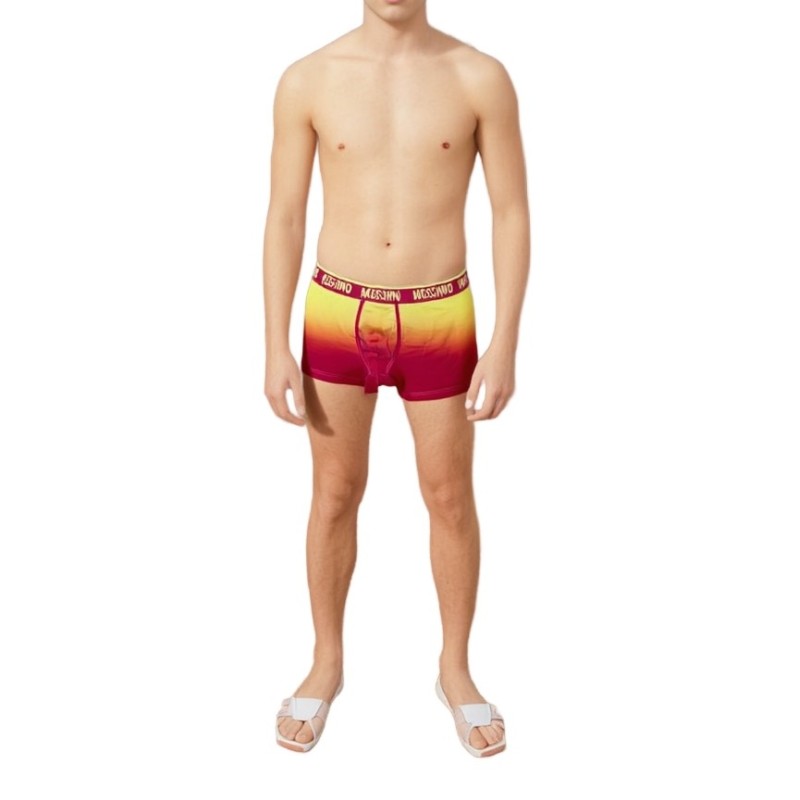 Moschino Sunset Gradient Boxer Trunk Multi Fucsia