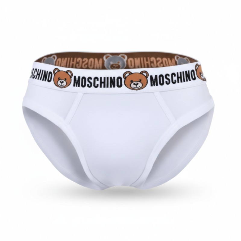 Moschino Teddy Bear Brief White