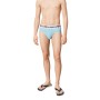 Moschino Logo Waistband Brief Light Blue