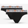 Moschino Teddy Bear Logo Brief Black 2-Pack