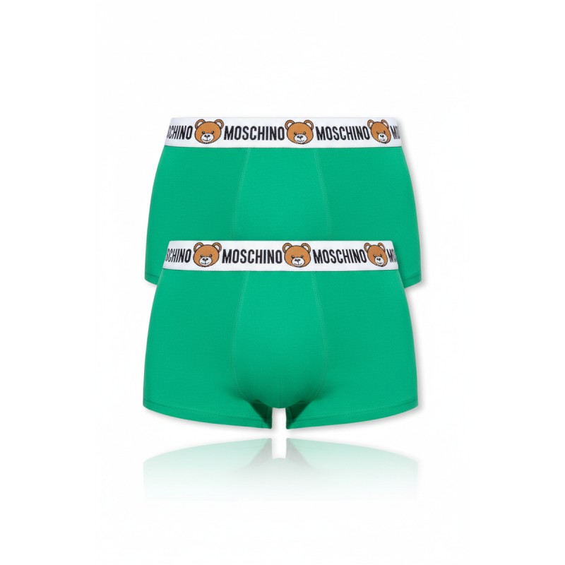 Moschino Teddy Bear Logo Brief Green
