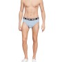 Moschino Logo Band Cotton Briefs Light Blue