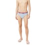 Moschino Logo Waistband Brief Light Blue