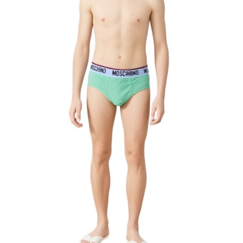 Moschino Cotton Brief Green 2-Pack