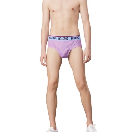 Moschino Cotton Pink Brief 3-Pack