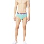 Moschino Cotton Stretch Briefs Green 3-Pack