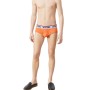 Moschino Orange Cotton Brief 3-Pack