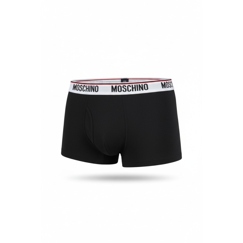 Moschino Logo Waistband Boxer Briefs Black
