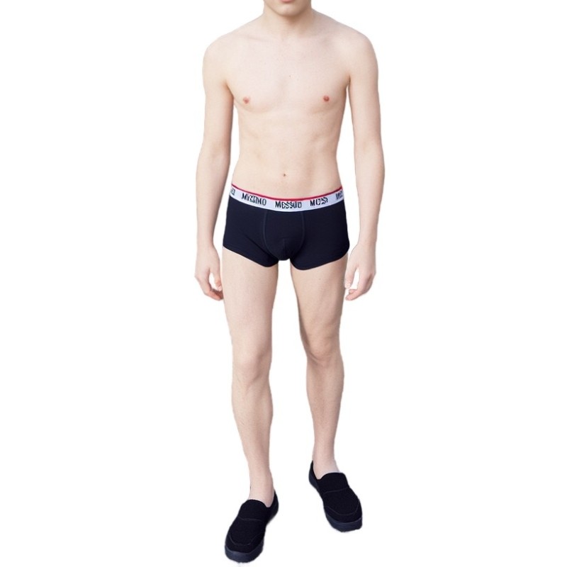 Moschino Black Cotton Trunk 3-Pack