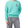 Moschino Teddy Logo Crewneck Sweatshirt Green