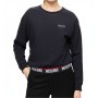 Moschino Black Crewneck Long Sleeve Sweatshirt