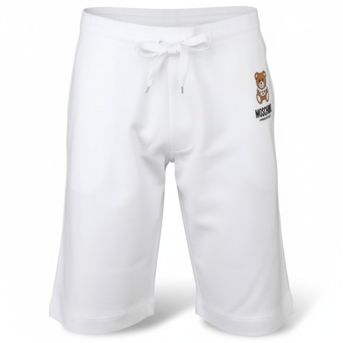 Moschino Teddy Bear White Sweat Shorts