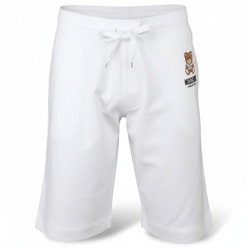 Moschino Teddy Bear White Sweat Shorts