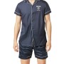 Moschino Milano Short Sleeve Pajama Set Black