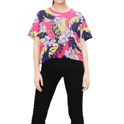 Moschino Tropical Floral Print T-shirt Multicolor