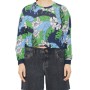 Moschino Tropical Floral Crewneck Sweatshirt Multicolor