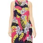 Moschino Tropical Floral Sleeveless Dress Multicolor
