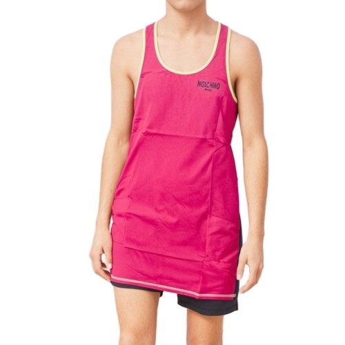 Moschino Racerback Athletic Dress Pink