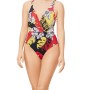 Moschino Tropical Floral One-Piece Swimsuit Multicolor