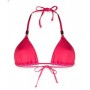Moschino Triangle Bikini Top Pink