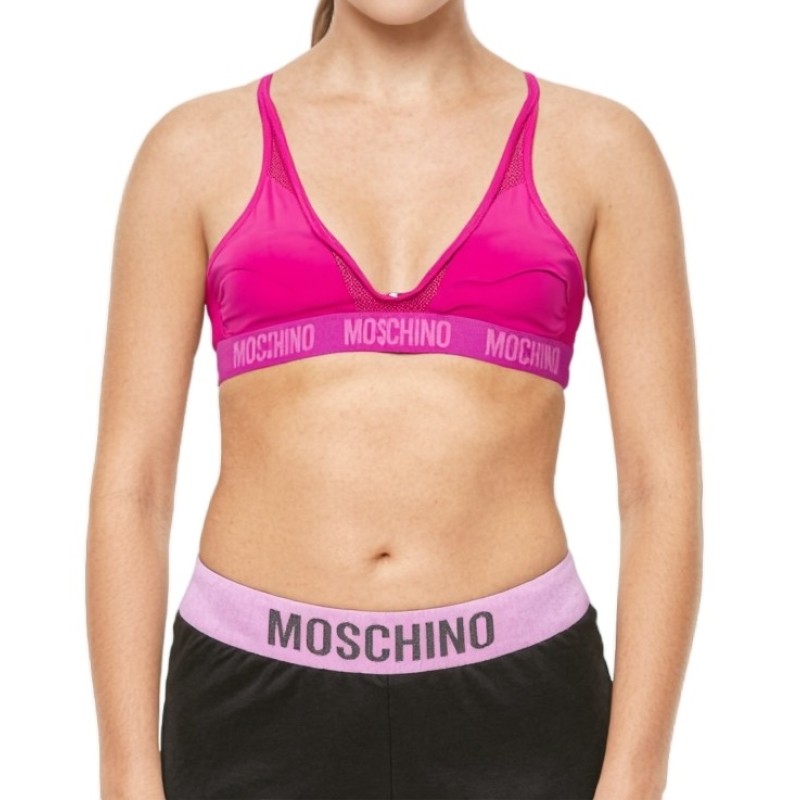 Moschino Athletic Sports Bra Pink