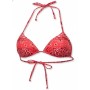 Moschino Bandana Print Bikini Top Red