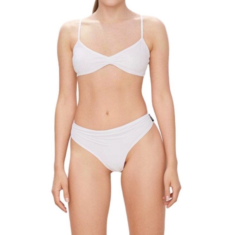 Moschino Crossover Bikini Set White