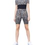 Moschino Leopard Print Crop Top Grey