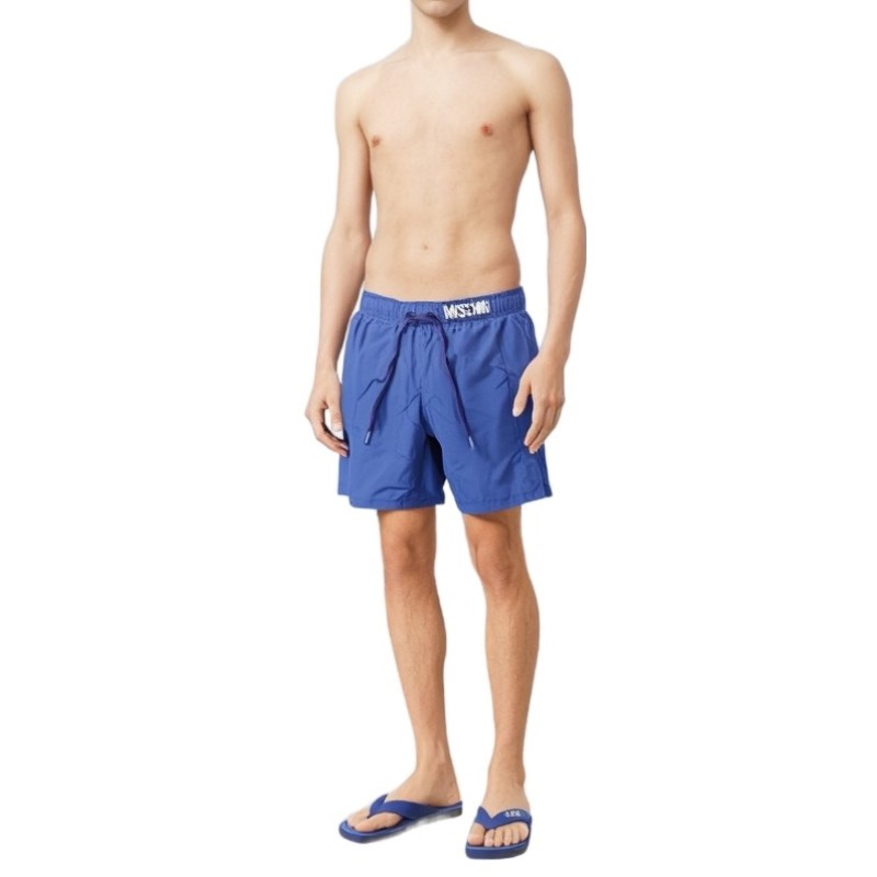 Moschino Classic Blue Swim Shorts