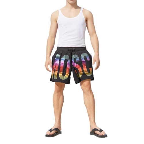 Moschino Logo Gradient Swim Boxer Black