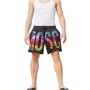 Moschino Logo Gradient Swim Boxer Black