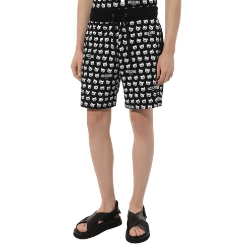 Moschino Teddy Bear Print Swim Shorts Black