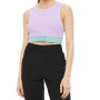 Moschino Colorblock Ribbed Tank Top Multi Pink