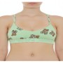 Moschino Teddy Bear Print Bralette Green