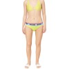 Moschino Logo Band Bikini Set Yellow