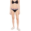 Moschino Logo Waistband Black Briefs