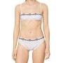 Moschino Teddy Logo Bikini Set White