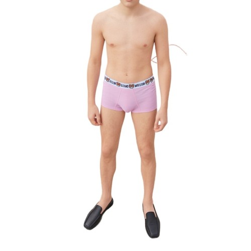 Moschino Cotton Stretch Trunk Pink
