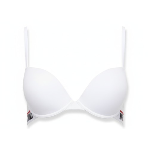 Moschino White Padded Bra