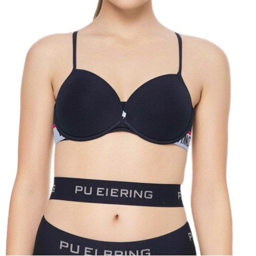 Moschino Underwire Push-Up Bra Black