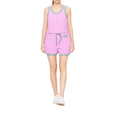 Moschino Athletic Tank Jumpsuit Pink