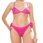 Moschino String Tie Bikini Bottom Fuchsia