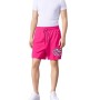 Moschino Logo Print Swim Shorts Pink