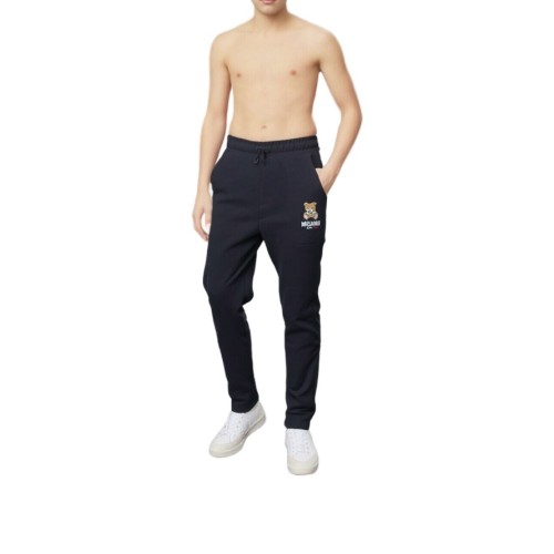 Moschino Teddy Logo Track Pants Black