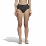 Adidas Rose Pattern High-Waisted Briefs Black