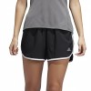 Adidas Marathon Running Shorts Black White
